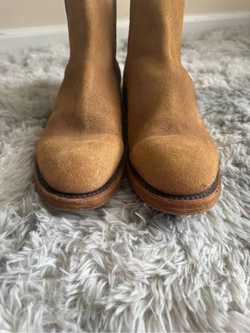 Frye suede chelsea